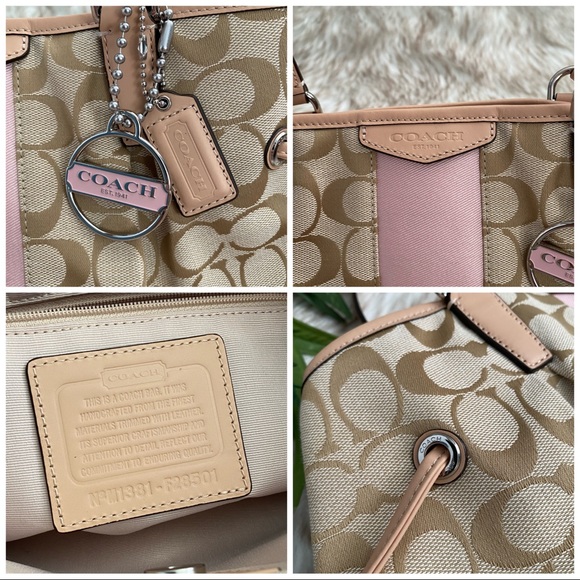 NWT Coach Canvas Tote Bag - Picture 7 of 10